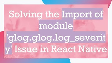 Solving the Import of module 