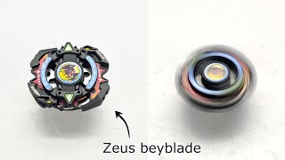 Building Zeus Beyblade from Popsicle Sticks - DIY