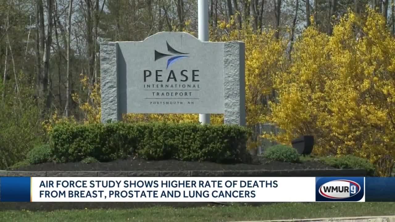 Air Force study shows higher rate of deaths from breast, prostate and lung cancers for people sta...