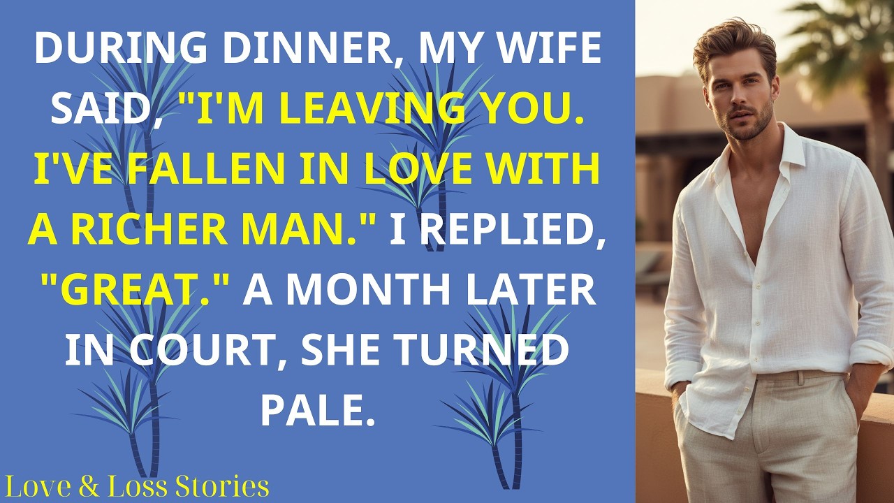 During Dinner My Wife Said, 'I'm Leaving You  I've Fallen In Love With  ' Cheating Wife Reddit Story