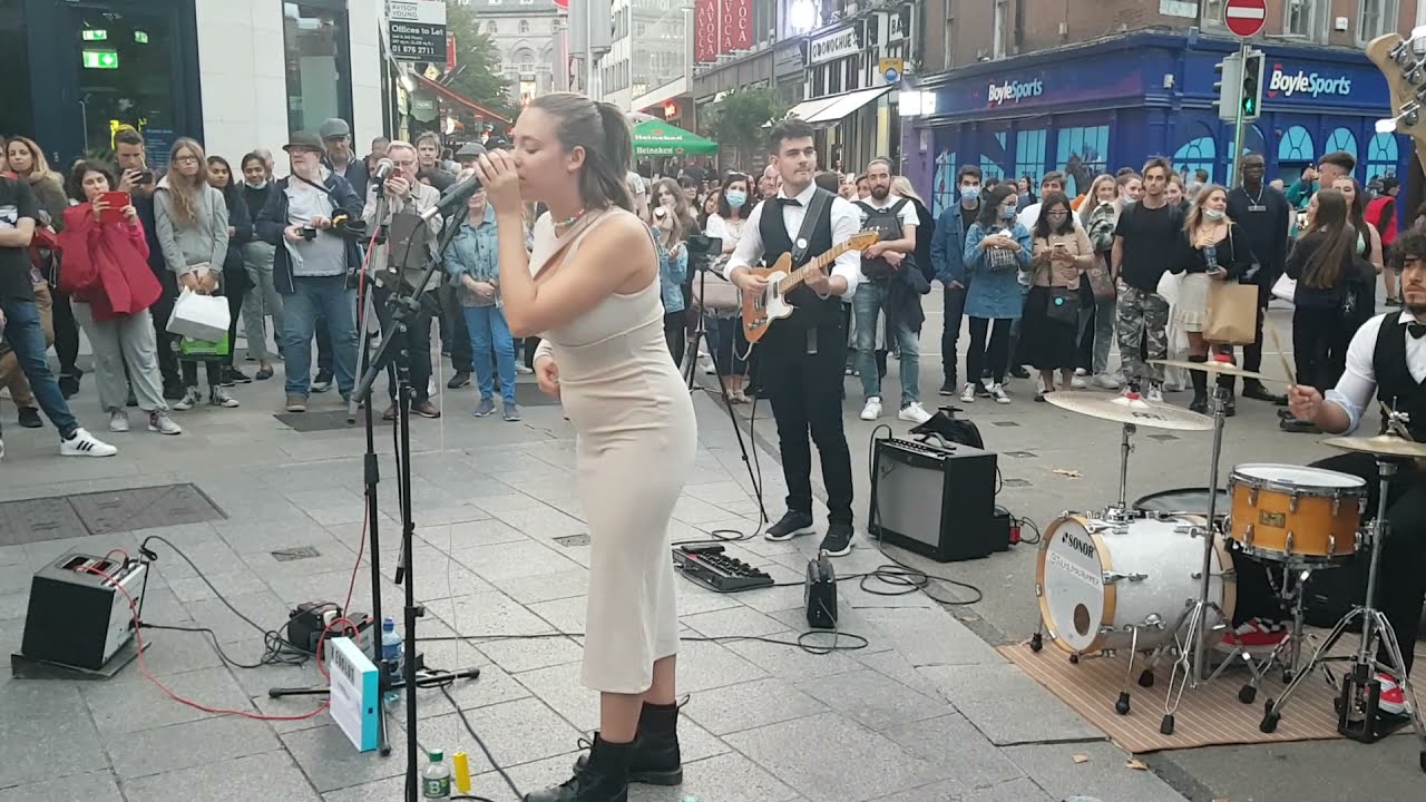 Cover THERE HAVEN'T BEEN SO MANY PEOPLE ON GRAFTON STREET YET! Allie Sherlock with The 3 Busketeers