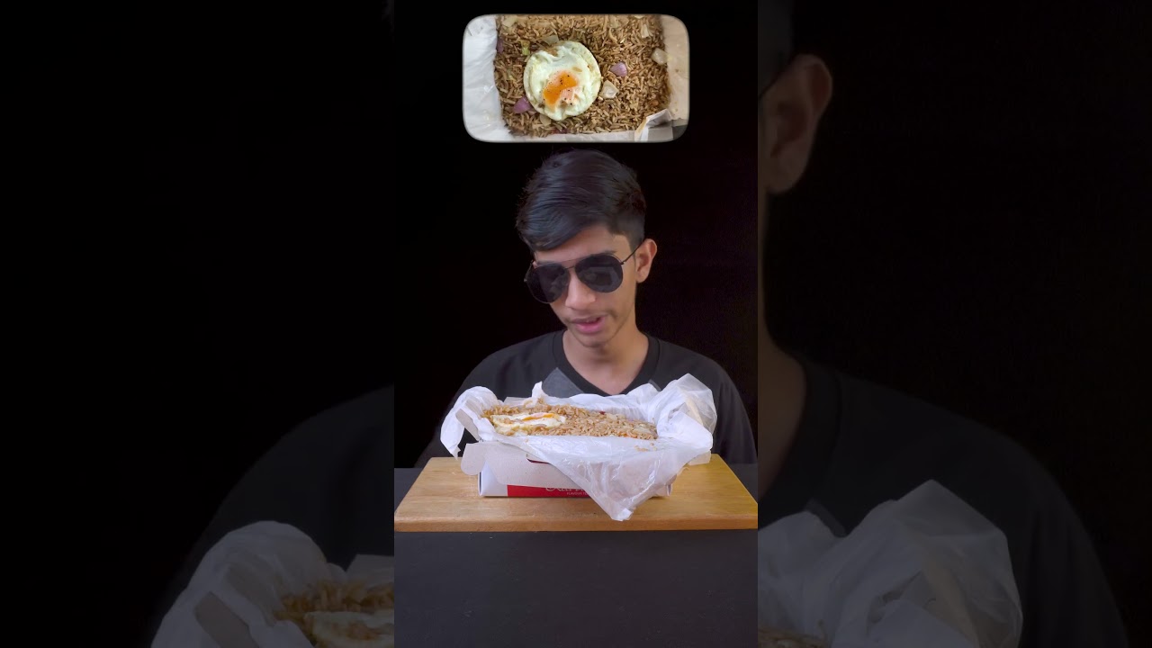 RED BALLOON MIX NASI GORENG | #shorts #viralvideo #foodie #review #fyp