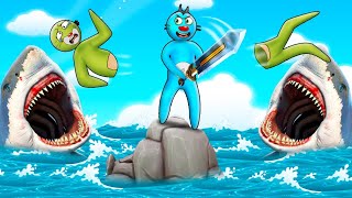 Oggy Hand Over Jack Pieces To The Shark In Super Smash | Rock Indian Gamer |