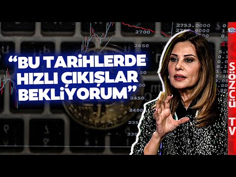 Bitcoin ve Kripto Para Düşüşünü Bilen Hande Kazanova Şimdi de Yükseliş Tarihini Duyurdu