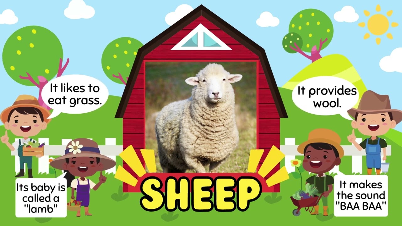 Guess The Farm Animal Game / Ice Breaker / Game for Kids - YouTube