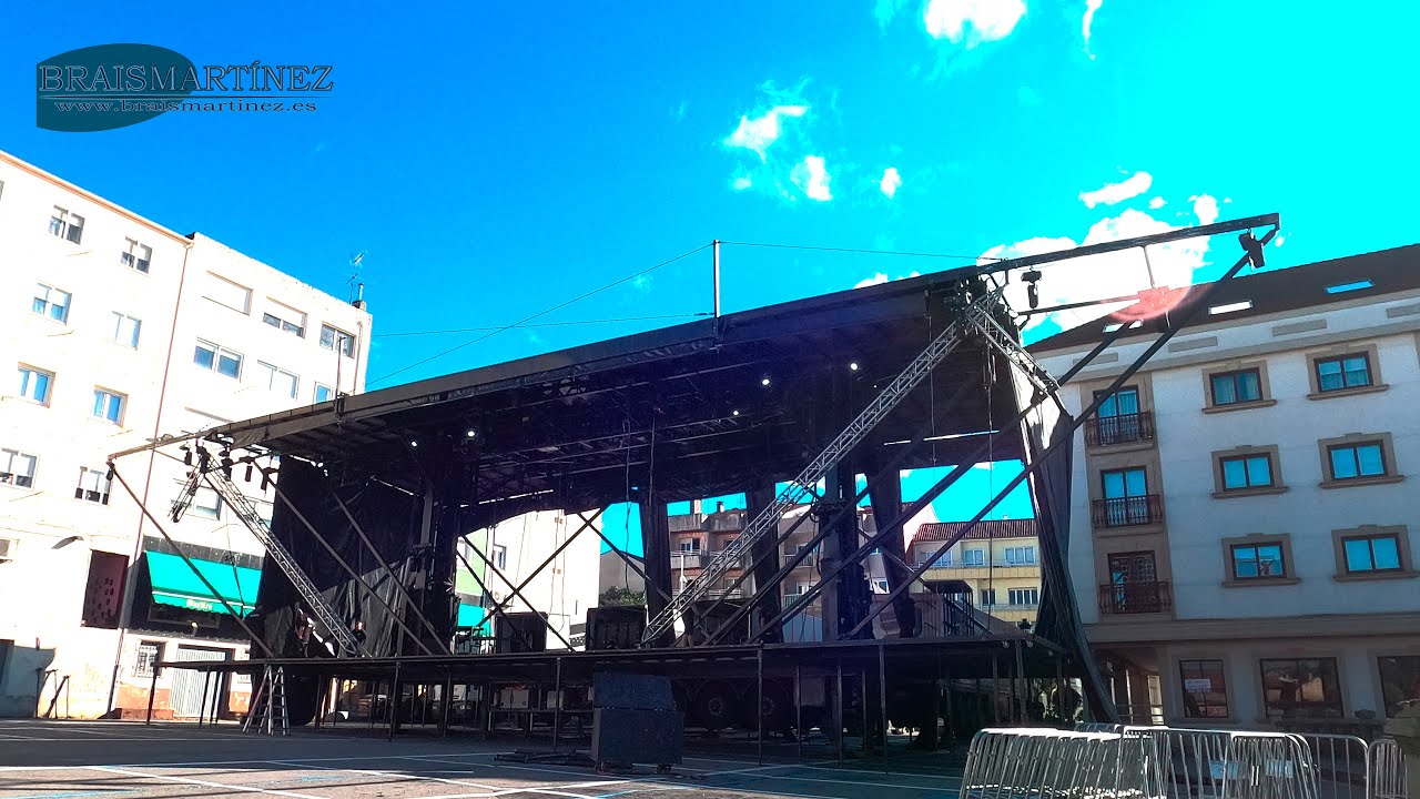 Montaxe escenario Orquestra PANORAMA 2025 |BraisMartinez.es|