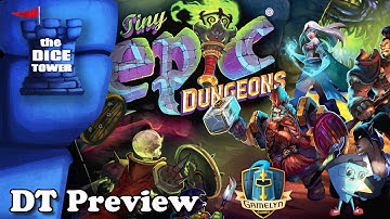 Tiny EPIC Dungeons - DT Preview with Mark Streed