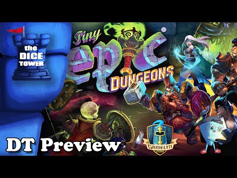 Tiny EPIC Dungeons - DT Preview with Mark Streed