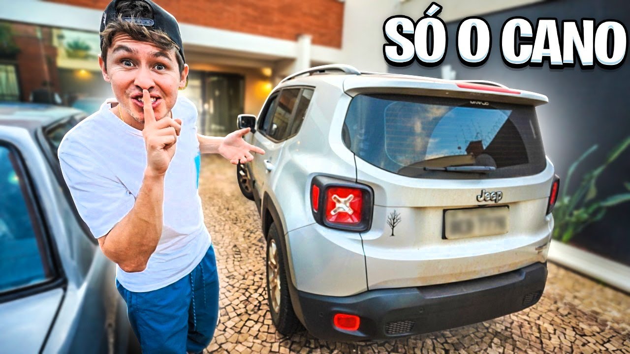 DEIXEI O CARRO DOS MEUS PAIS SÓ O CANO *escondido*