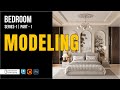 Bedroom Modeling Step by Step in 3ds Max @3dinteriorstudio 