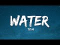 Tyla  water lyrics