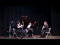 Three Pieces for Woodwinds Invention, Robert Washburn, Fortunata Trio