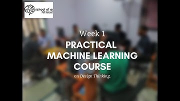 Week 1 Practical Machine Learning Course - Class Highlights on Design Thinking and AI