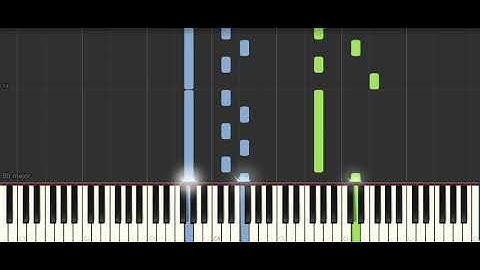 Summer 78 Yann Tiersen [Piano Tutorial] (Synthesia)