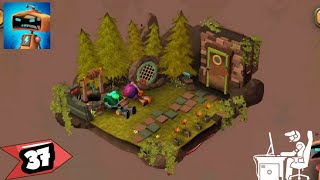 Tiny robots Recharged | level 37 | gameplay walkthrough