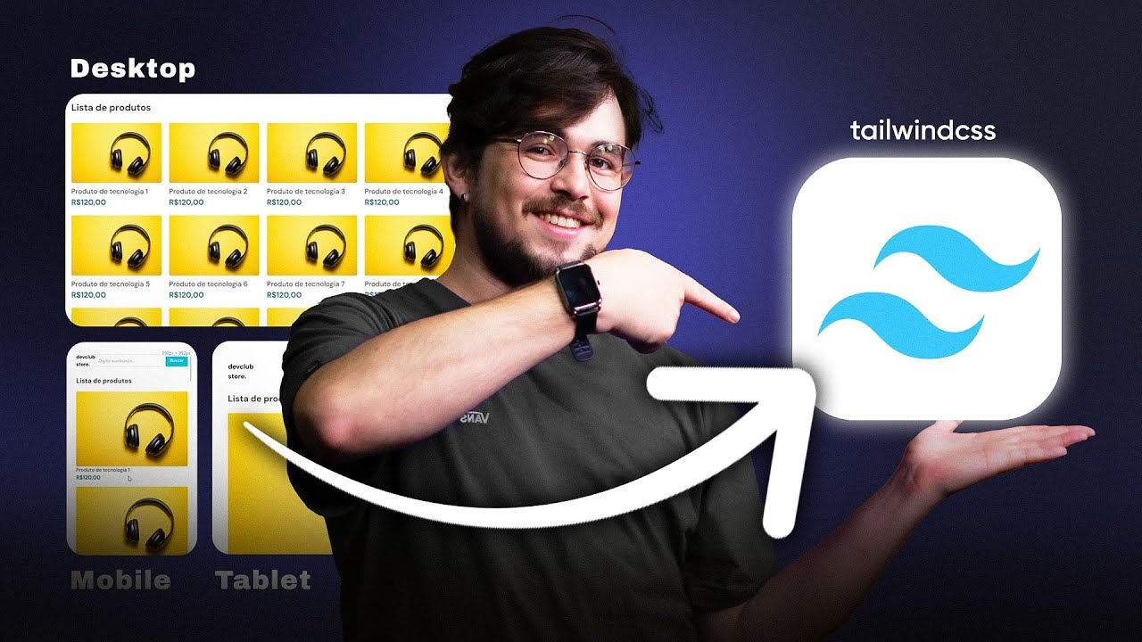 Interfaces Responsivas com TailwindCSS + NextJS - YouTube