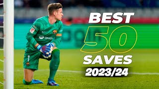 Best 50 Goalkeeper Saves 2023/24 | HD #11