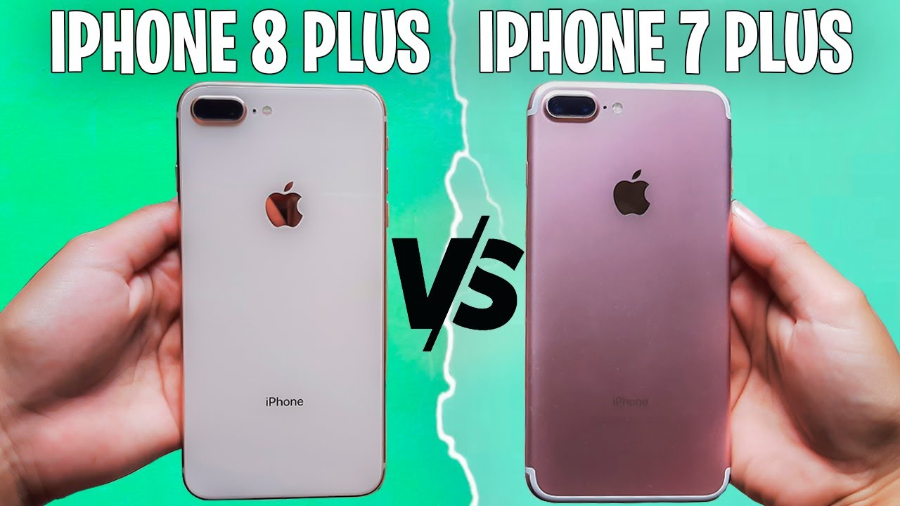 iPhone7とiPhone8 iPhone 7 Plus VS iPhone 8 Plus [Comparativo] - YouTube