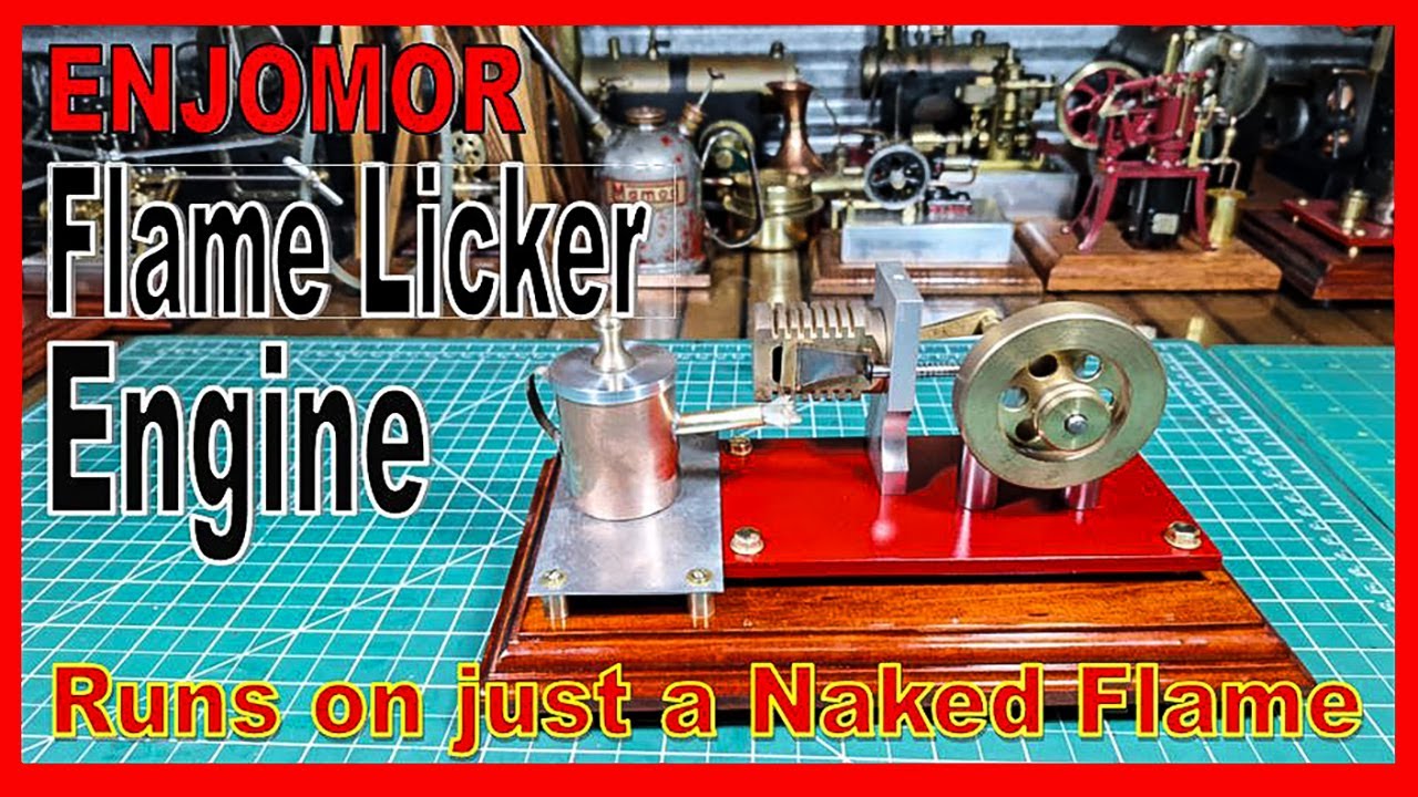 Enjomor Vacuum Engine Flame Licker an Engine that runs on just a Naked ...