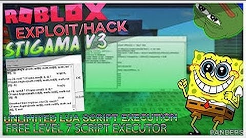 ROBLOX - STIGMA V3 - EXPLOIT / HACK ( ADMIN , EXUCTOR )