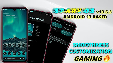 Spark OS 13.5.5 For Redmi Note 7 Pro | Spark OS Android 13 March Update | Smoothness & Gaming 🔥