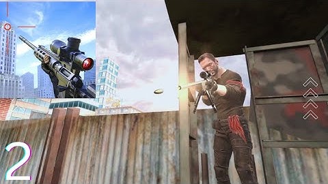 Sniper Zombie 2: Crime City Gameplay Walkthrough Part 2 Region 1 Boston (Android, iOS)