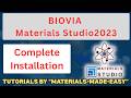 Materials Studio 2023 Installation: License Activation Done Right #materialsscience #dft