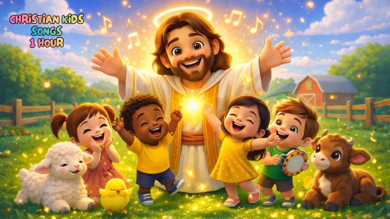 60 Minutes of Christian Songs for Kids | Joyful Bible Worship ...