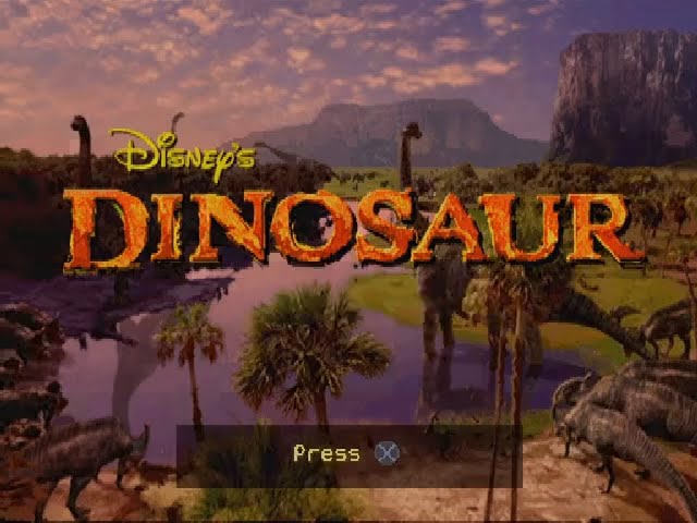 Disney's Dinosaur  (PS1) Gameplay 