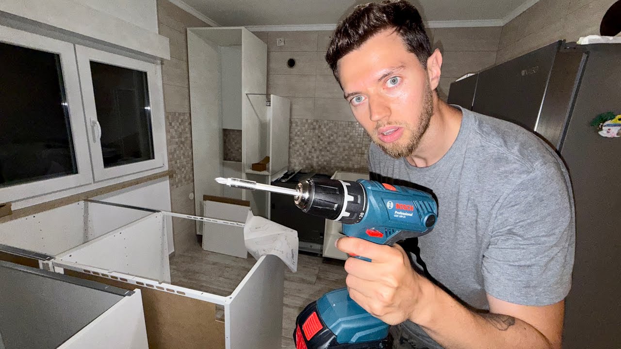 Ikea Küche aufbauen Teil 1