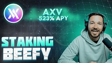 Stake AXV: Earn Up to 523% APY – [Step-By-Step Staking Guide]