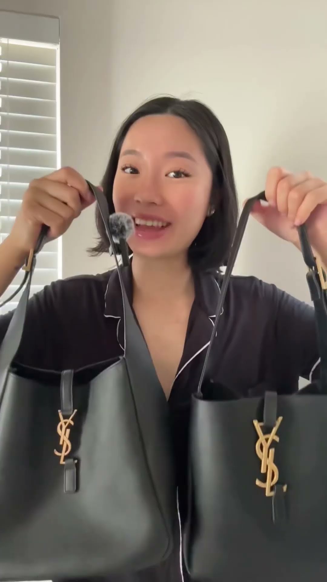 How to Spot a Real YSL 5à7 Supple Bag - YouTube