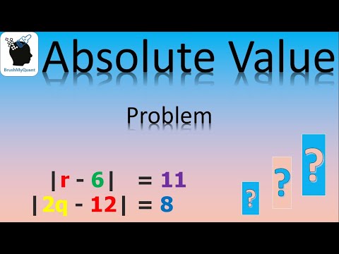 Absolute Value Problem | Multiple Absolute Values Problem | BrushMyQuant #absolutevalue