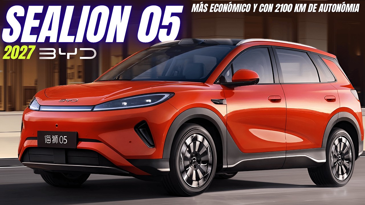 🚨 BYD lo hizo otra vez: Nuevo SEALION 05 2027  SUV híbrido con ¡2.100 km de autonomía!