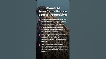 Anthropic Claude AI: The Future of Finance Automation