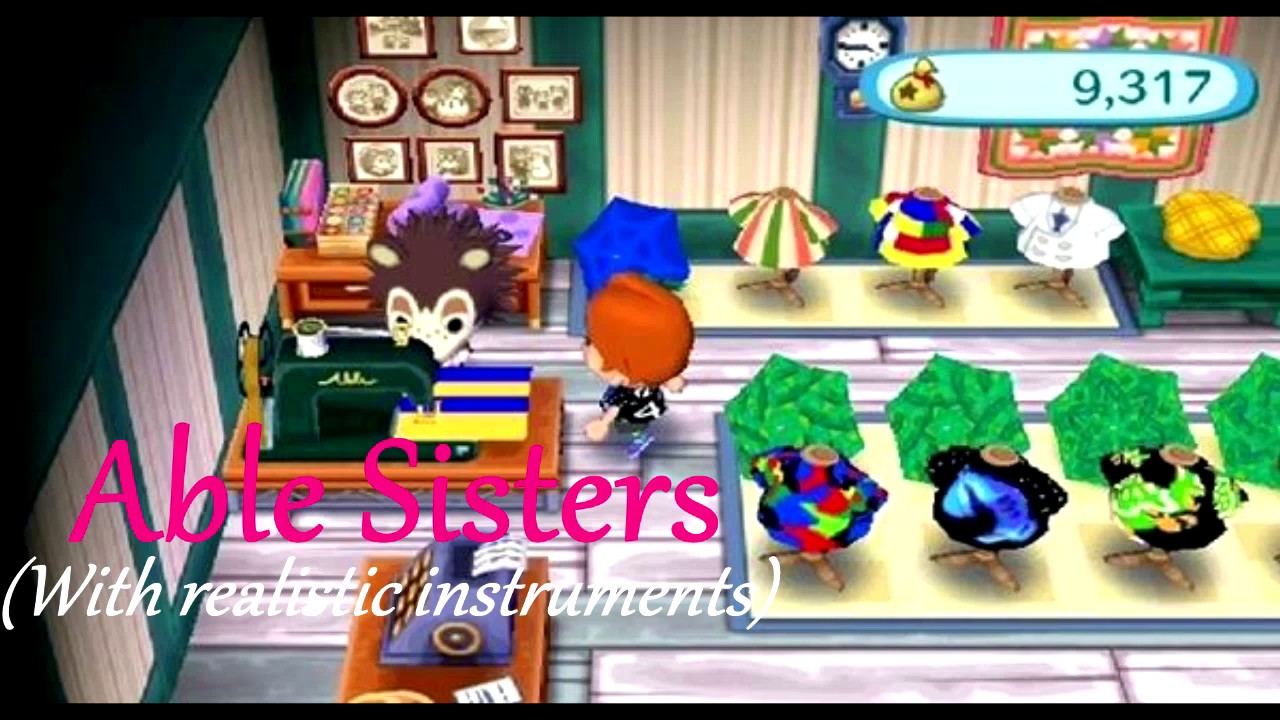 [OLD] Able Sisters Theme (With realistic instruments) YouTube