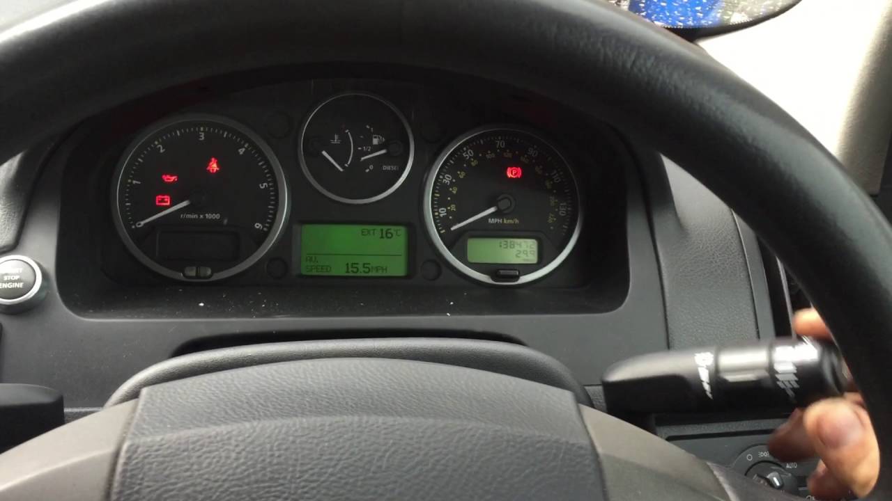 Freelander 2 Wiper stalk fault YouTube
