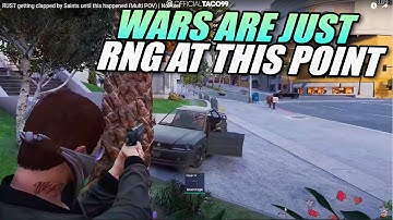 Rust Getting Clapped By Saints Until This Happened... (Taco Reacts) | NoPixel RP | GTA | CG