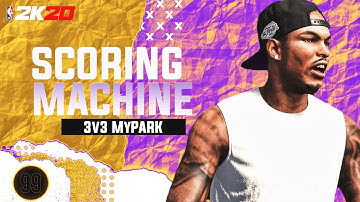 99 Overall Scoring Machine Catches CRAZY CONTACT DUNKS Vs TRYHARDS In NBA 2K20! BEST BUILD 2K20!