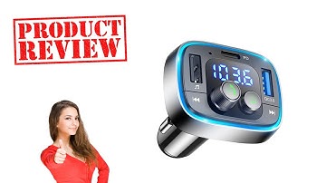 LIHAN C89S Car Bluetooth FM Transmitter - Unboxing & Review