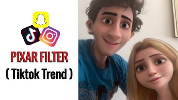 How to get the pixar filter on snapchat and use it on tiktok & Instagram? PIXAR FILTER TREND