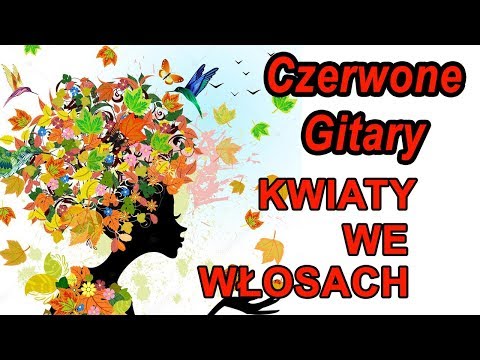 Kwiaty we włosach