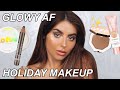 My go-to BEACHY AF holiday/vacation/STAYcation makeup tutorial! Faux freckles + DEWY SKIN!
