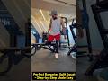 Perfect Bulgarian Split Squat – Step-by-Step Made Easy #shortsvideo #goviral #youtubeshorts