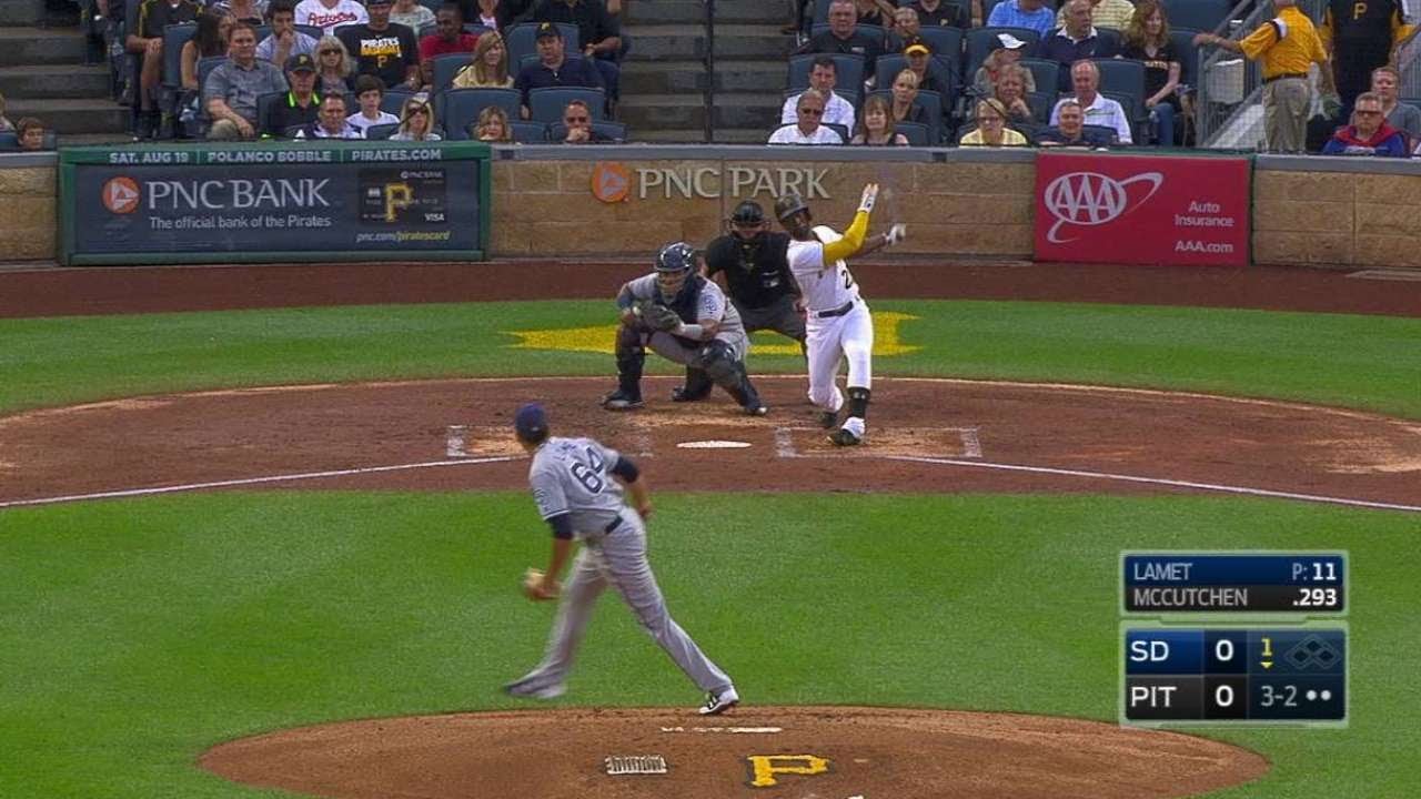 SD@PIT: Lamet notches first strikeout of the ballgame