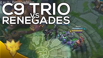 Sneaky, Jensen, & Rush vs. Renegades - Dynamic Queue Funny Moments