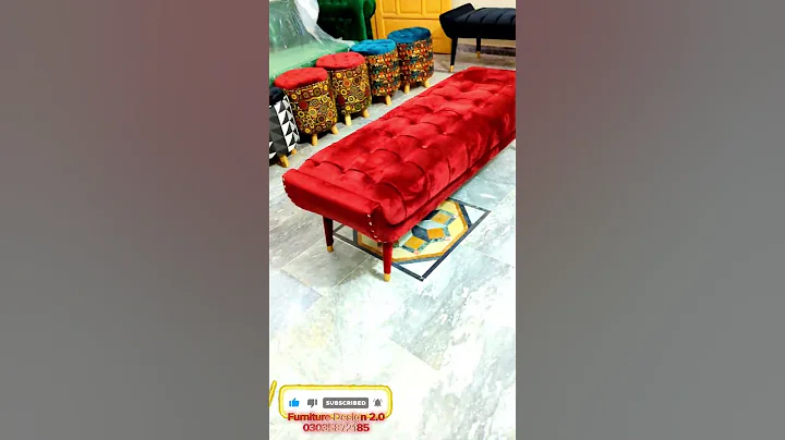 Most beautiful sofa design 2023 #diy #bench #viral #youtubeshorts #trending #puffy #fypシ
