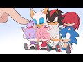 Chibi sonic and friends vs finger