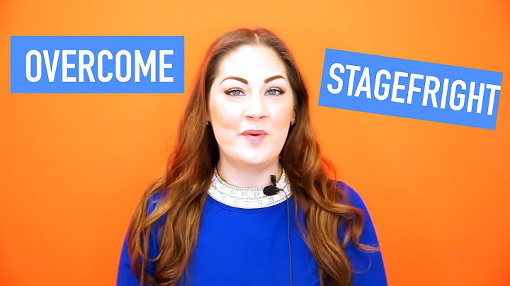 How to Overcome Stage Fright When Singing