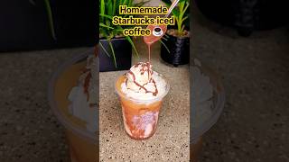 Starbucks iced coffee icedcoffee homemade coffee ice